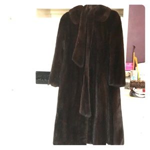 Vintage Mink Fur Coat